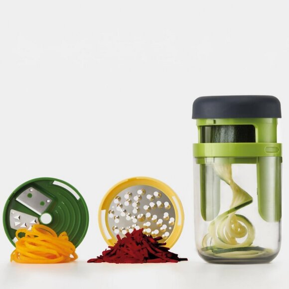 ๐ Joseph Joseph Spiro Spiralizer w/ Interchangeable Blades Kitchen Gadget - Picture 5 of 14